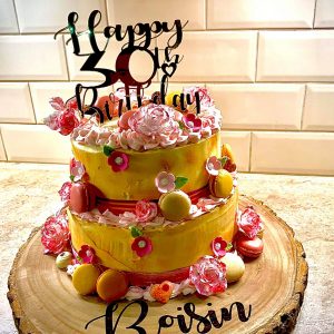 Happy Birthday  Age Cake Topper