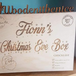 Christmas Eve Box Santa Stamp and Checklist