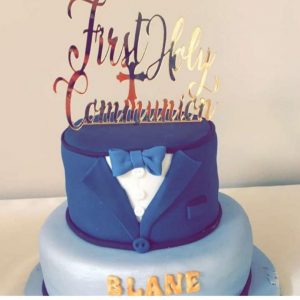 First Holy Communion Cake Topper Unpersonalised