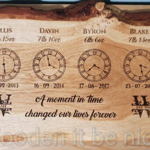 Time clock Quadruple