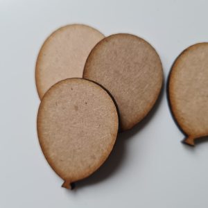 Balloon Silhoutte Mdf Pack of 10