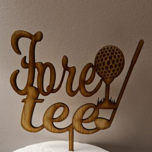 Fore Tee (40 Forty) Golf Topper
