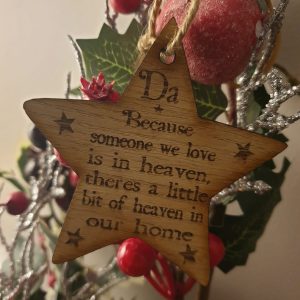 Because someone we love Personalised Star