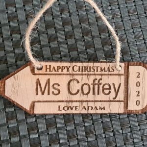 Christmas Teacher Decoration pencil