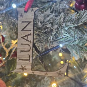 Personalised Christmas Initials