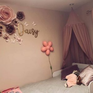 Name sign for a wall