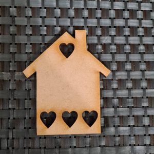 House Silhouette Pack of 5