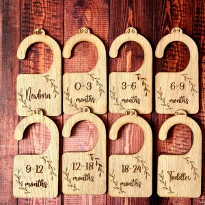 Wooden Baby Wardrobe Dividers