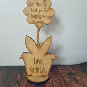 Thank you Teacher Flowerpot