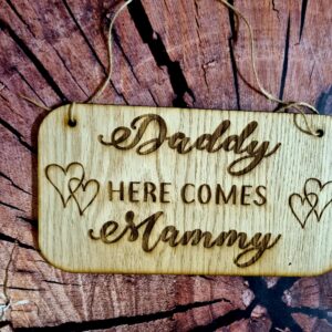 Daddy here comes Mammy!