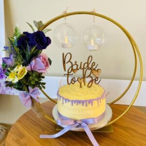 Bride to be Cake topper