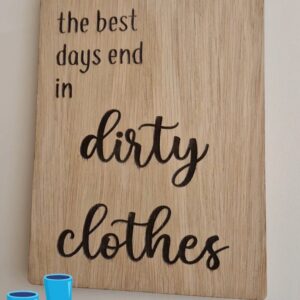 Laundry room sign