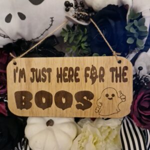 I'm just here for the boos