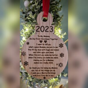 First Christmas a Mammy Decoration