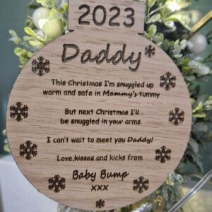 Daddy from baby bump